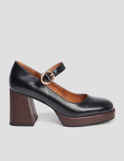 Escarpins à talons avec bride Liberto noir femme