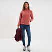 Parka 3-en-1 chaude et imperm&eacute;able prune femme