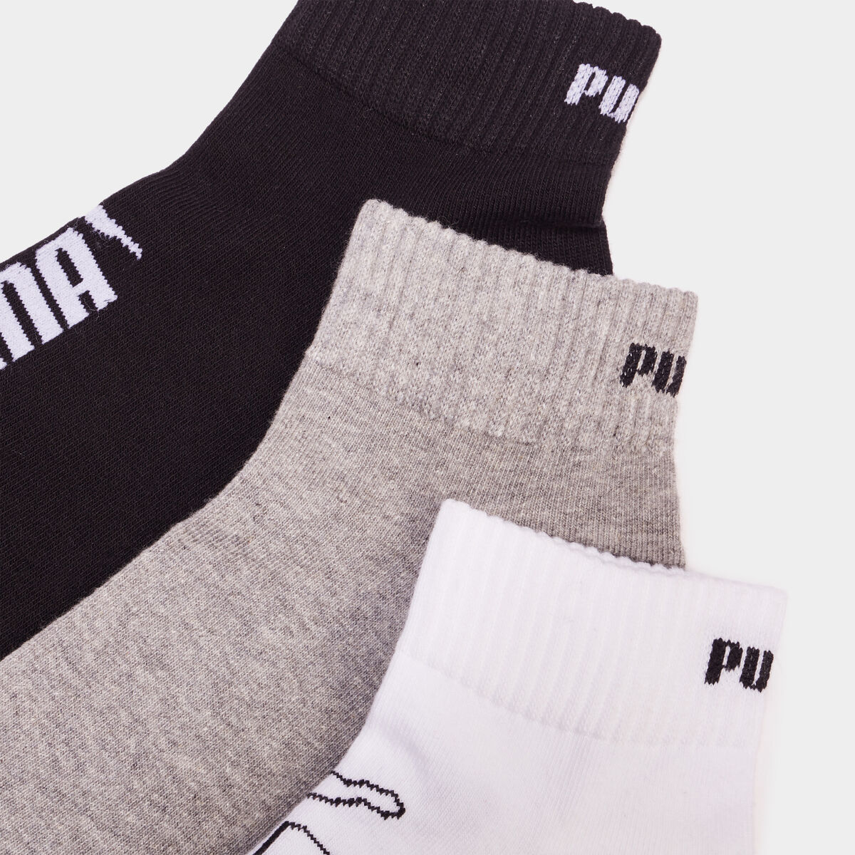 Lot de 3 paires chaussettes Puma multicolore homme
