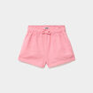 Short taille &eacute;lastiqu&eacute;e coton rose b&eacute;b&eacute; fille