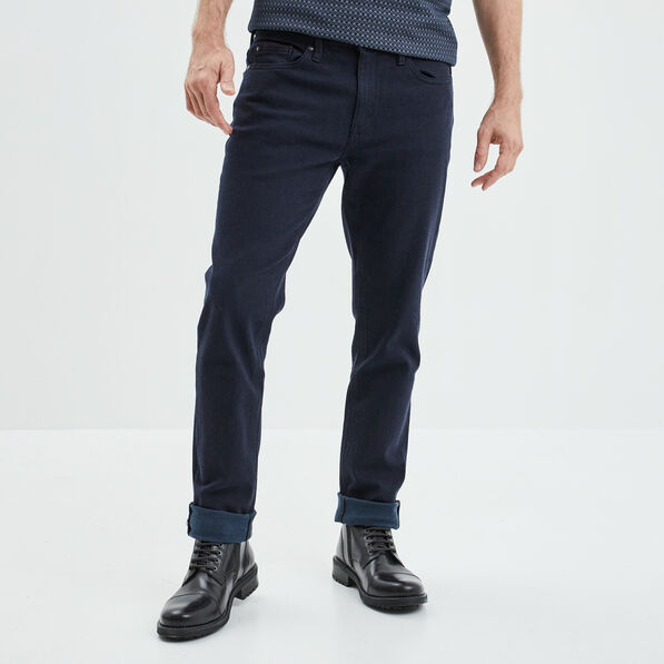 Pantalon straight 5 poches Liberto bleu foncé homme