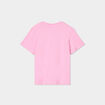 T-shirt manches courtes coton Stitch rose fille