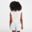 T-shirt taille smockée Creeks blanc femme