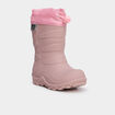 Bottes de pluie doubl&eacute;es rose fille