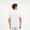 T-shirt slim stretch manches courtes blanc homme