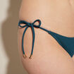 Bas de maillot de bain bleu pétrole femme