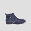 Bottines chelsea avec boucles bleu femme
