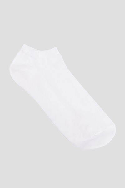 Lot 5 paires de chaussettes blanc homme