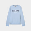 Sweat à col rond Creeks bleu ciel homme