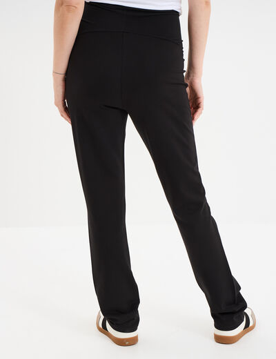 Pantalon maternit&eacute; confort stretch noir femme maternit&eacute;