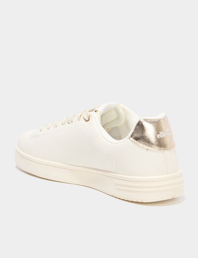 Tennis basses avec lacets Ellesse Jerry jaune or femme