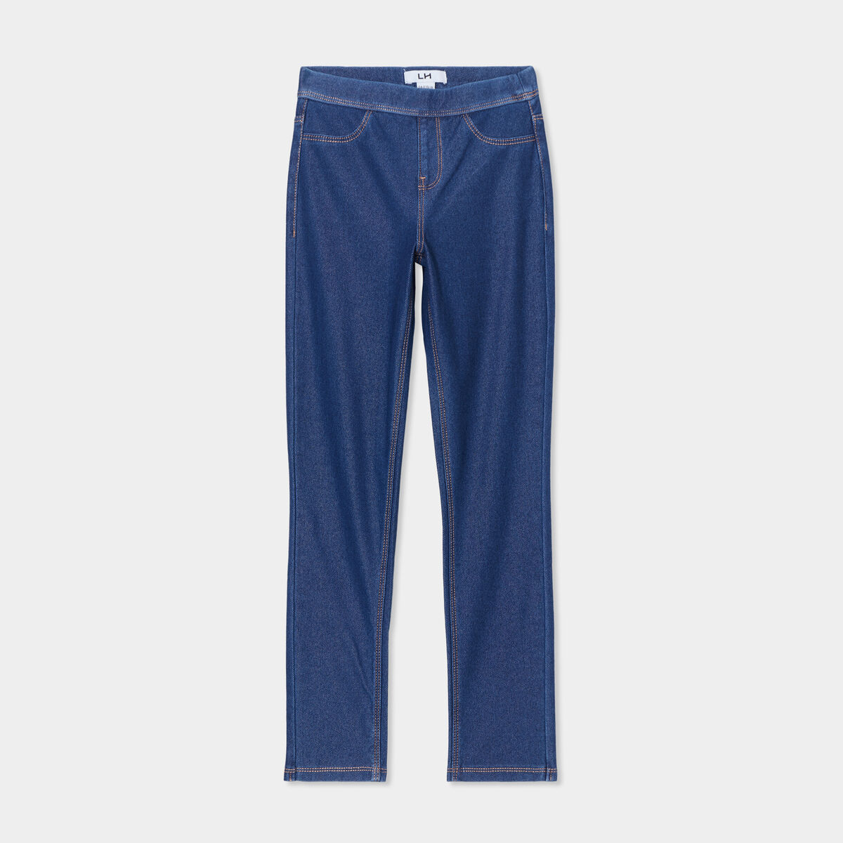 Jegging taille standard coton denim stone fille