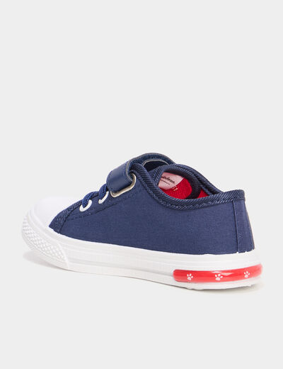 Tennis lumineuses bout renforc&eacute; Patrol multicolore gar&ccedil;on