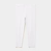 Legging &eacute;lastiqu&eacute; 7/8&egrave;me blanc femme