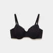 Soutien-gorge corbeille embo&icirc;tant noir femme grande taille