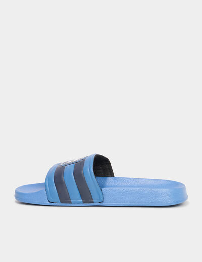 Mules de plage bleu garçon