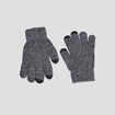 Gants gris homme