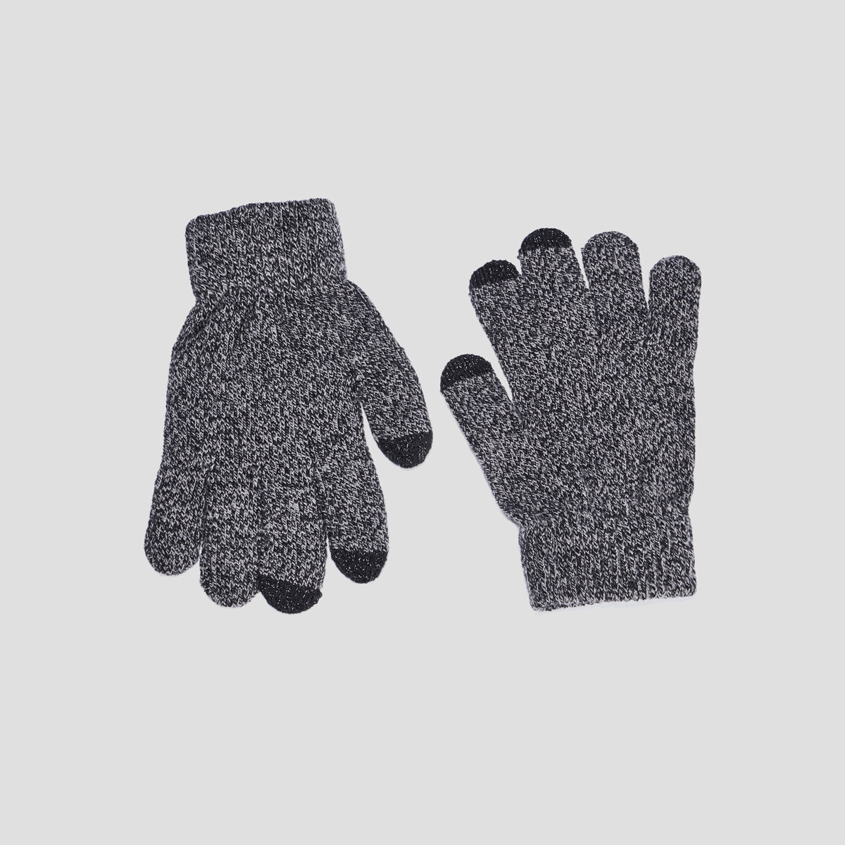 Gants gris homme
