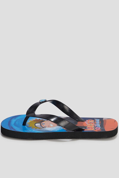 Tongs Naruto multicolore garçon