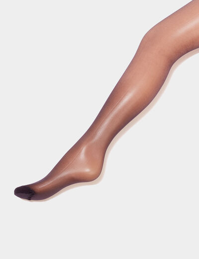 Collants voile galbé 22 D DIM Diam's noir femme