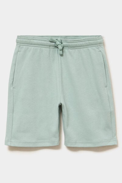 Short jogging droit taille &eacute;lastiqu&eacute;e vert pastel gar&ccedil;on
