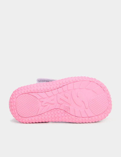 Sandales de plage multicolore bébé fille