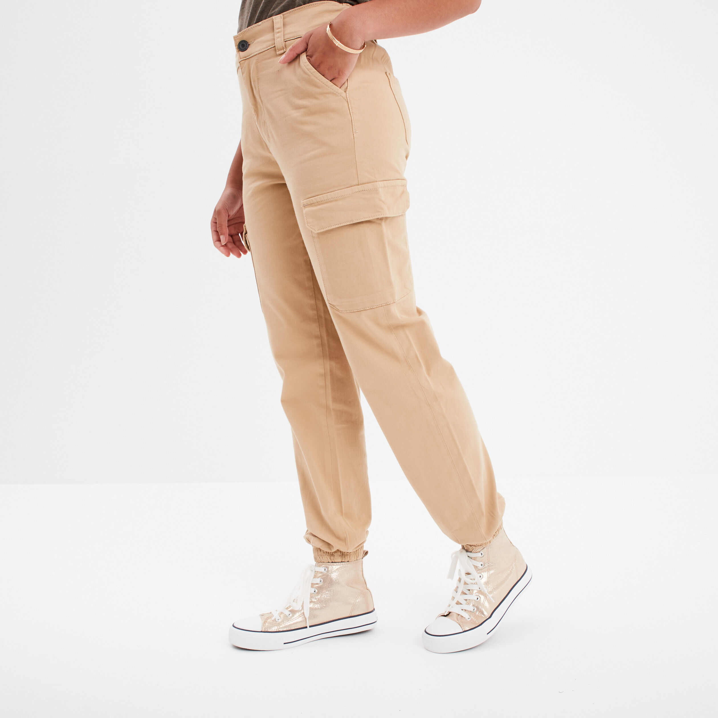 Pantalon cargo femme pas cher Pantalon cargo La Halle