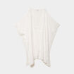Robe de plage bandes dentelle blanc femme grande taille
