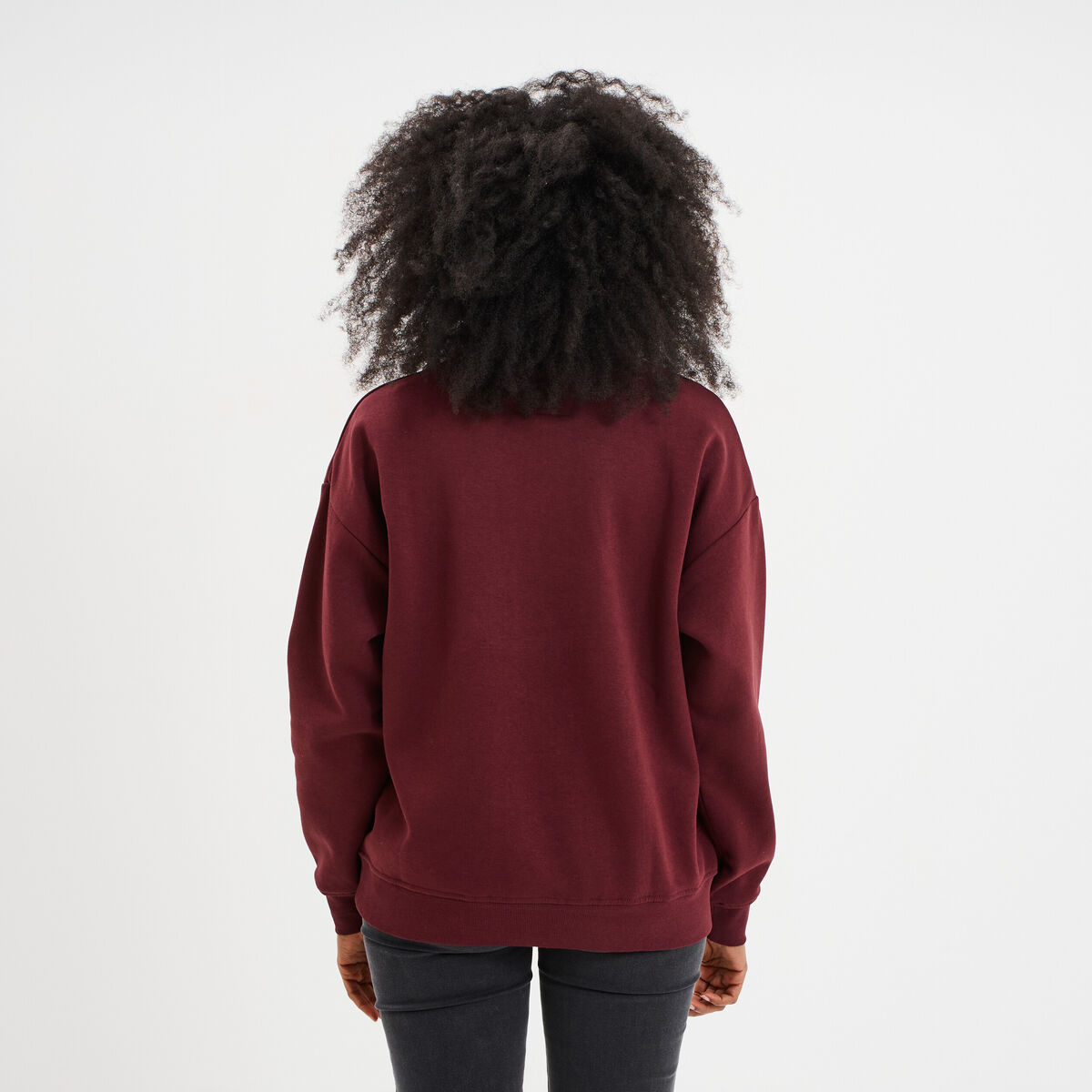 Pull Col V Rouge Bordeaux Manches Longues LA HALLE - Taille XL - Occasion Très Bon état