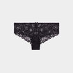 Shorty en dentelle noir femme