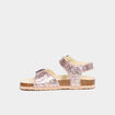 Sandales vernies &agrave; paillettes multicolore fille