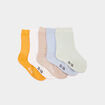Lot 5 paires chaussettes côtelées multicolore bébé garçon