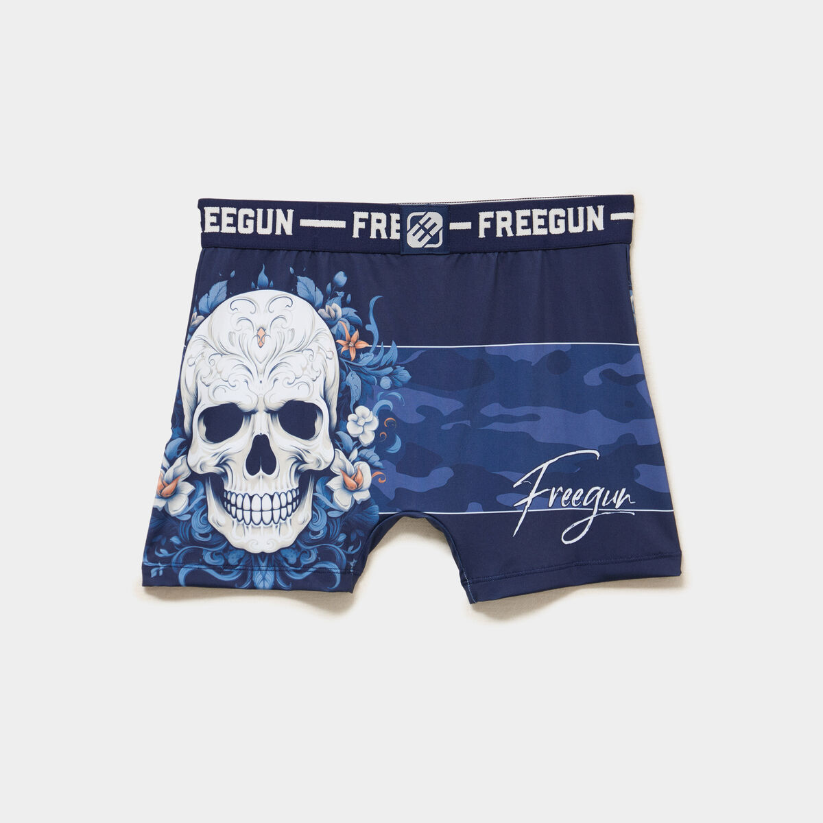 Boxer Freegun blanc homme
