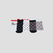 Lot 5 paires chaussettes multicolore fille