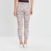 Legging taille haute ecru femme