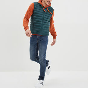 Jeans slim effet usé denim dirty homme