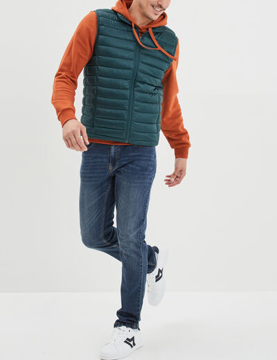 Jeans slim effet usé denim dirty homme