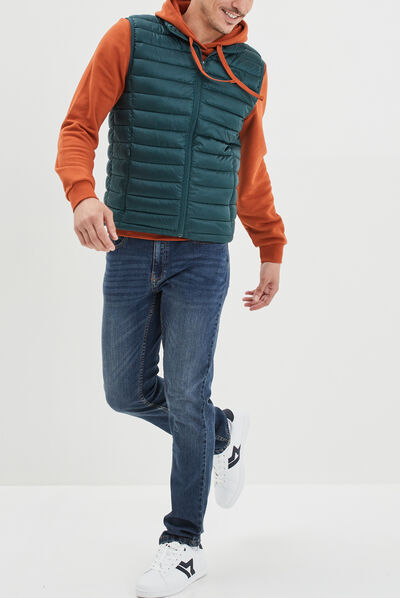 Jeans slim effet usé denim dirty homme