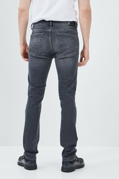 Jeans skinny stretch Liberto bleu gris homme