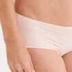 Shorty microfibre sans coutures rose clair femme