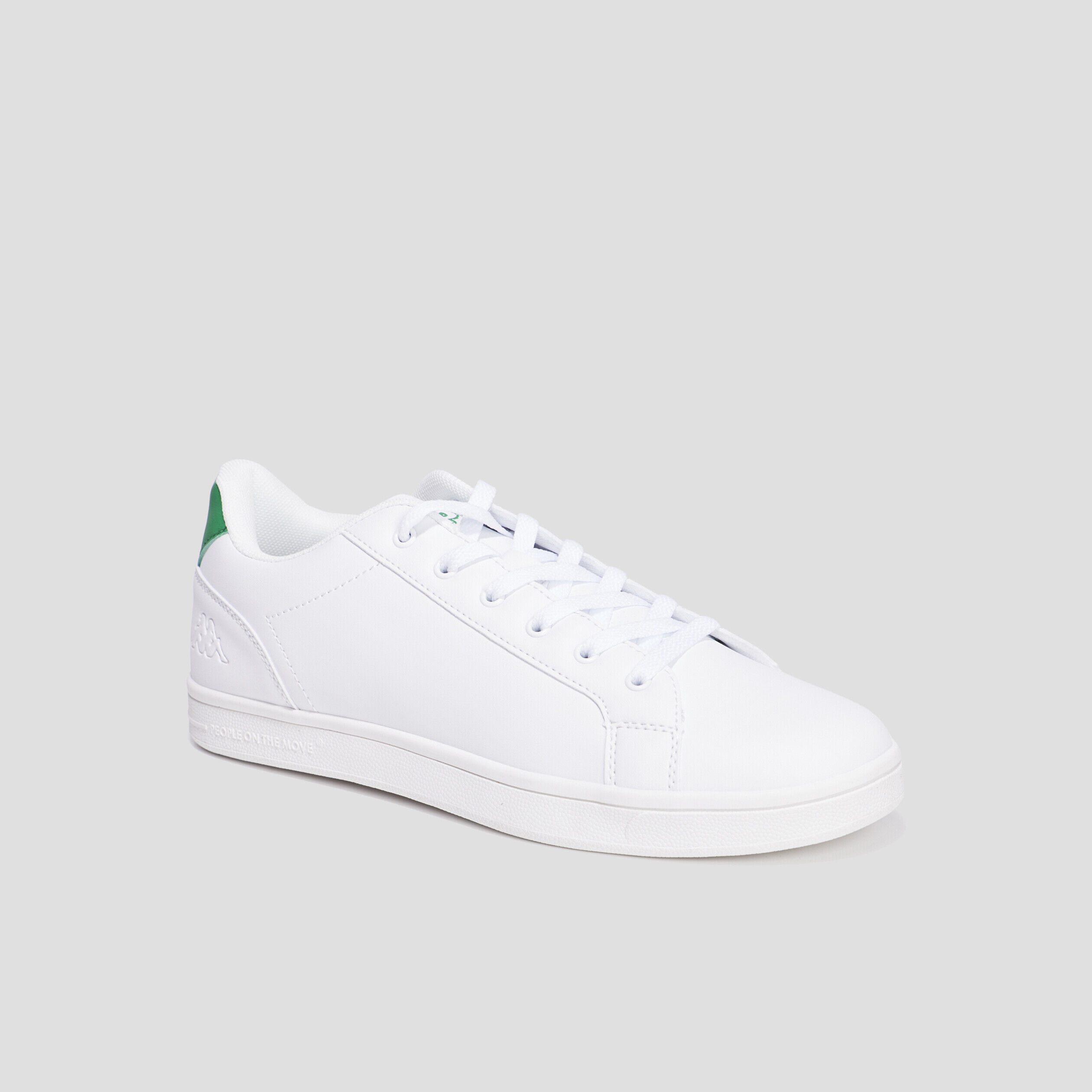 Tennis basses à lacets Kappa Galter blanc homme