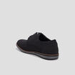 Derbies plates &agrave; lacets noir homme