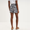 Short ample fluide ecru femme