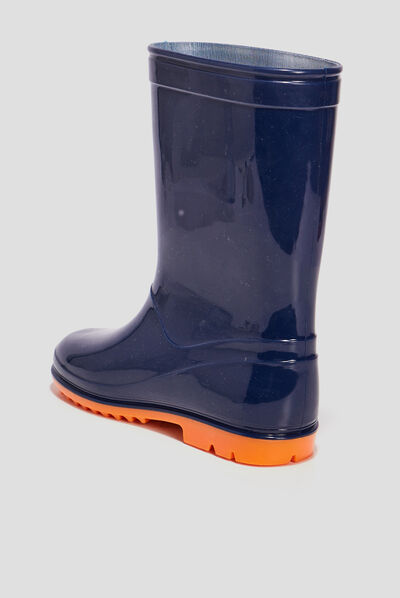 Bottes de pluie Naruto bleu marine garçon
