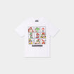 T-shirt manches courtes Super Mario blanc garçon