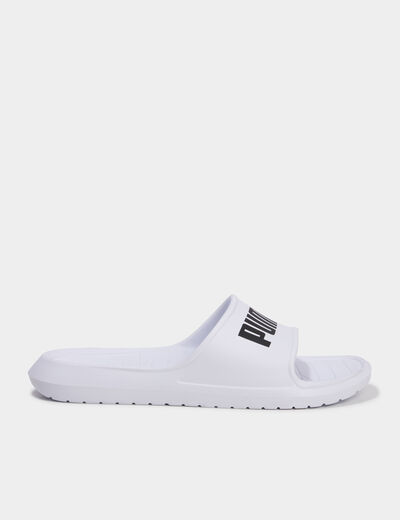 Claquettes de plage Puma blanc femme