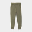 Pantalon de jogging taille élastiquée vert kaki garçon