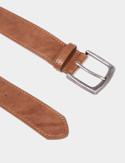 Ceinture camel homme