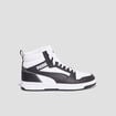 Baskets montantes à lacets Puma Mid noir homme
