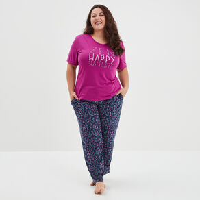 ensemble pyjama pantalon 2 pieces bleu femmegt Ensemble pyjama pantalon 2 pièces bleu femme grande taille